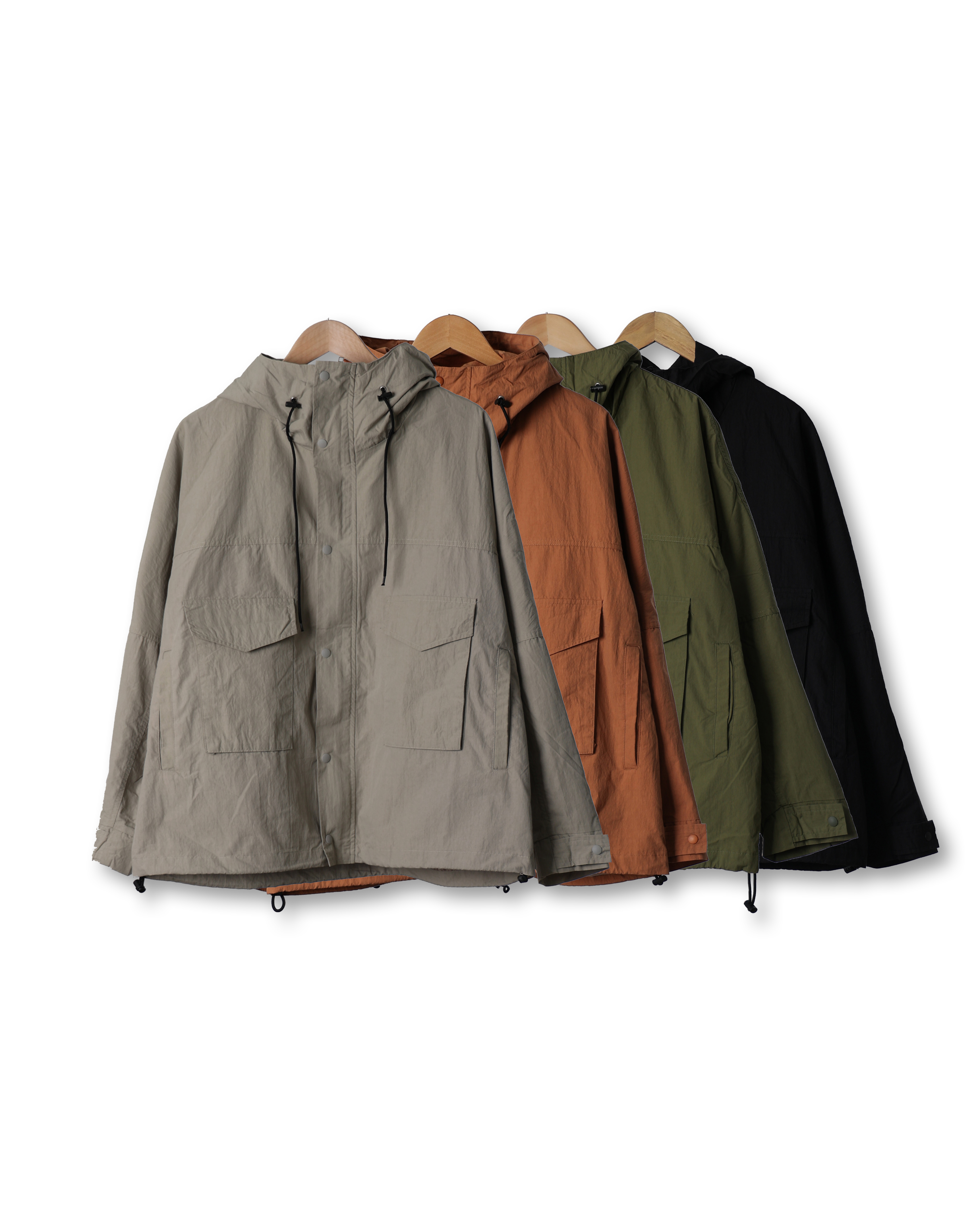 INTR Heavy Stone CN Mountain Parka (Black/Olive/Apricot/Deep Beige)