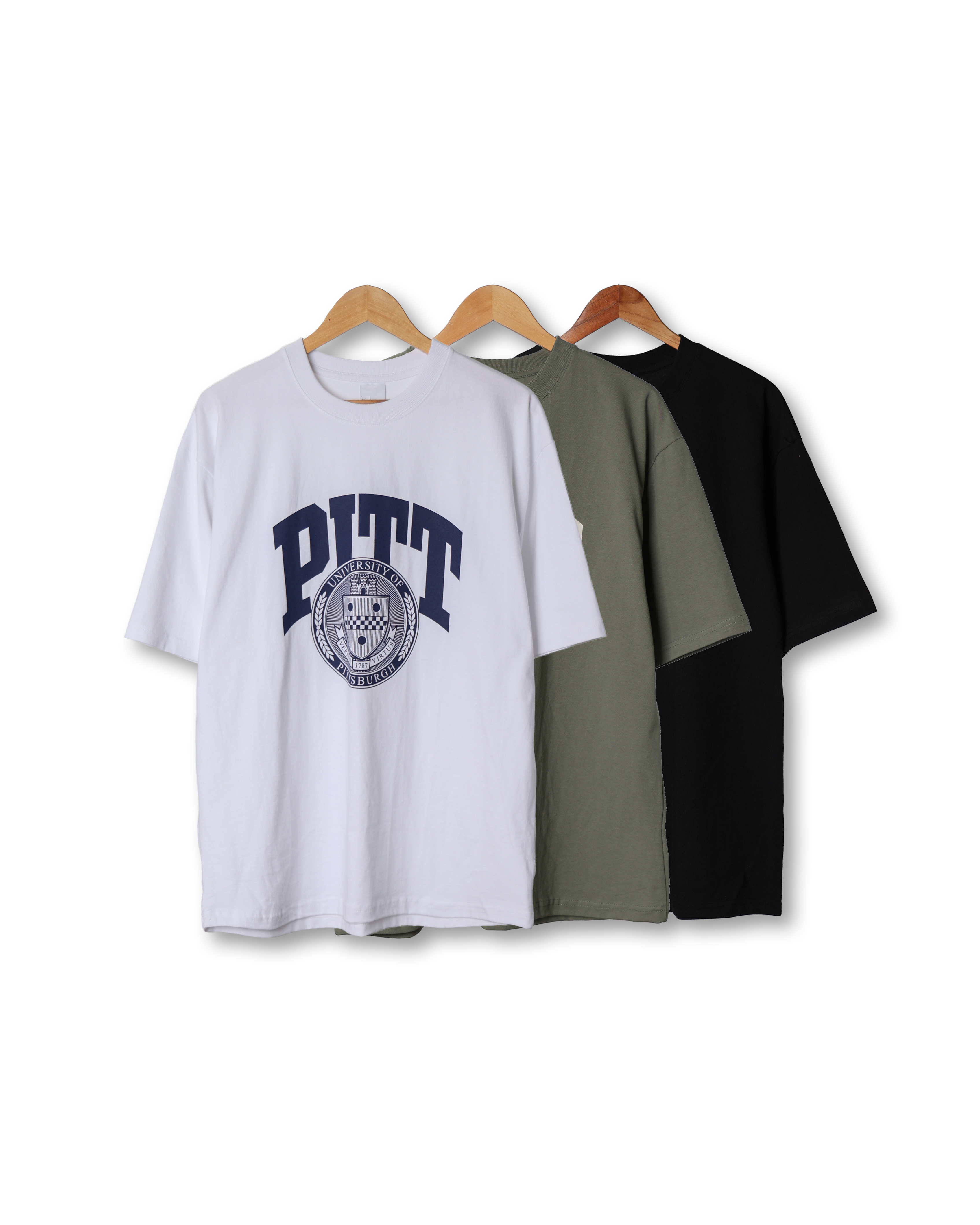HAML PITT Universe Density T Shirts (Black/Olive/White)