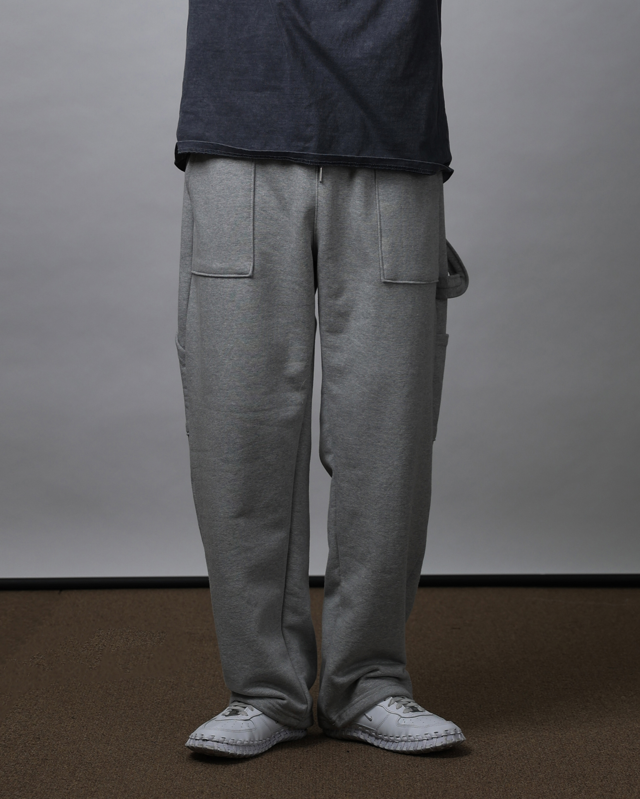 MATERIAL Carpenter Fatigue Sweat Pants (Charcoal/Brown/Gray)