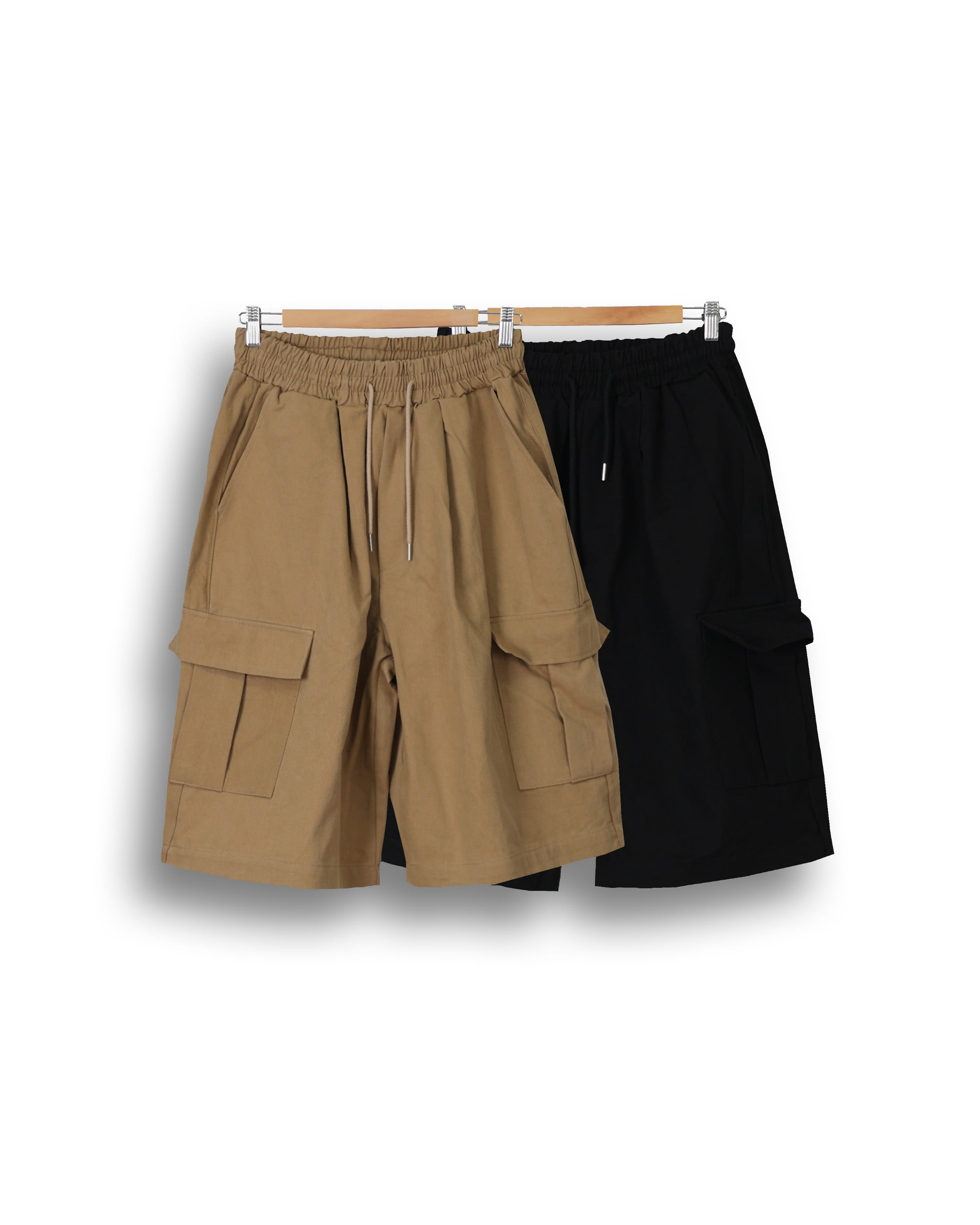 NOOR Density Cargo 8th Pants (Black/Beige)