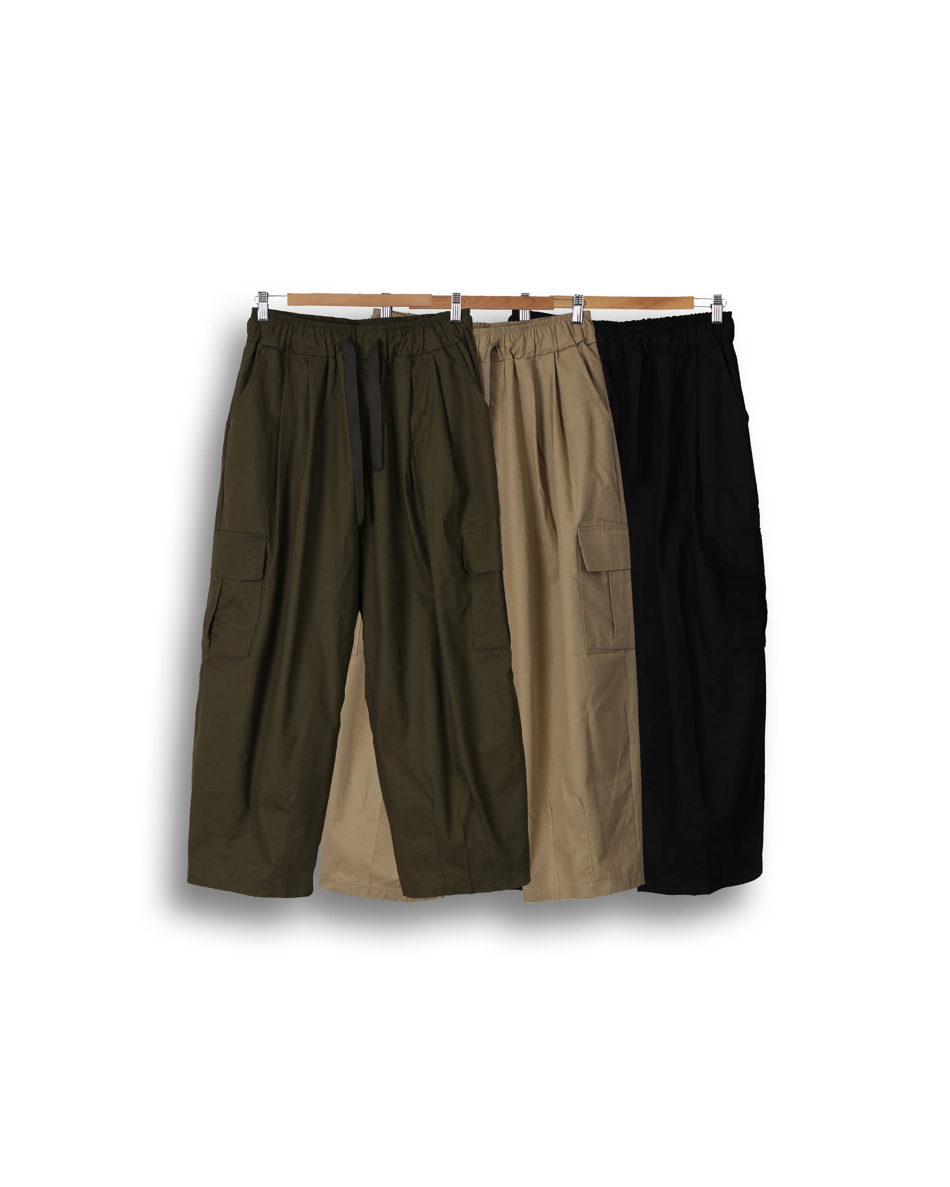 DRAW Daily Cargo Balloon Pants (Black/Khaki/Beige)