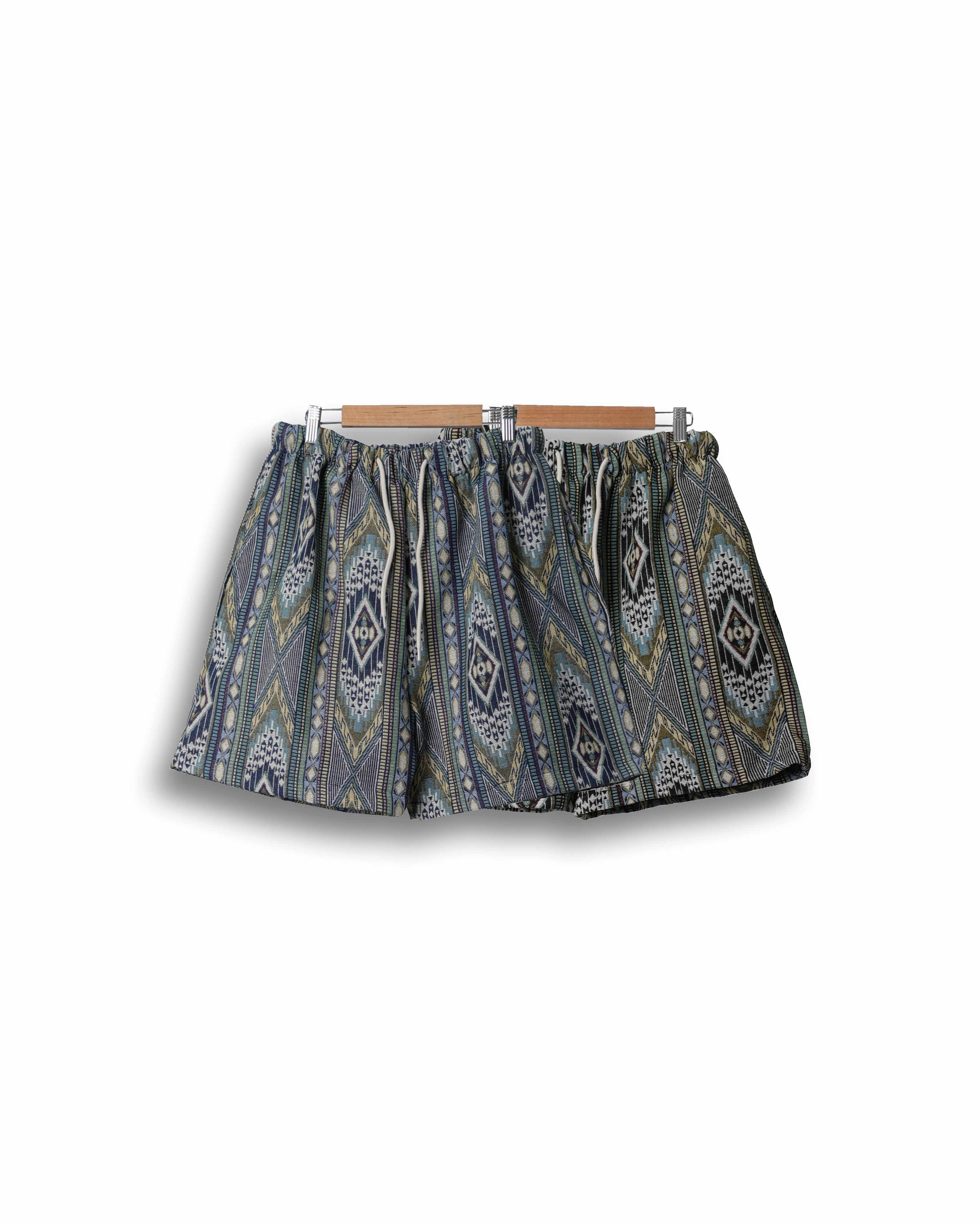 BELL Ethnic Navajo Pattern Shorts (Black/Blue)