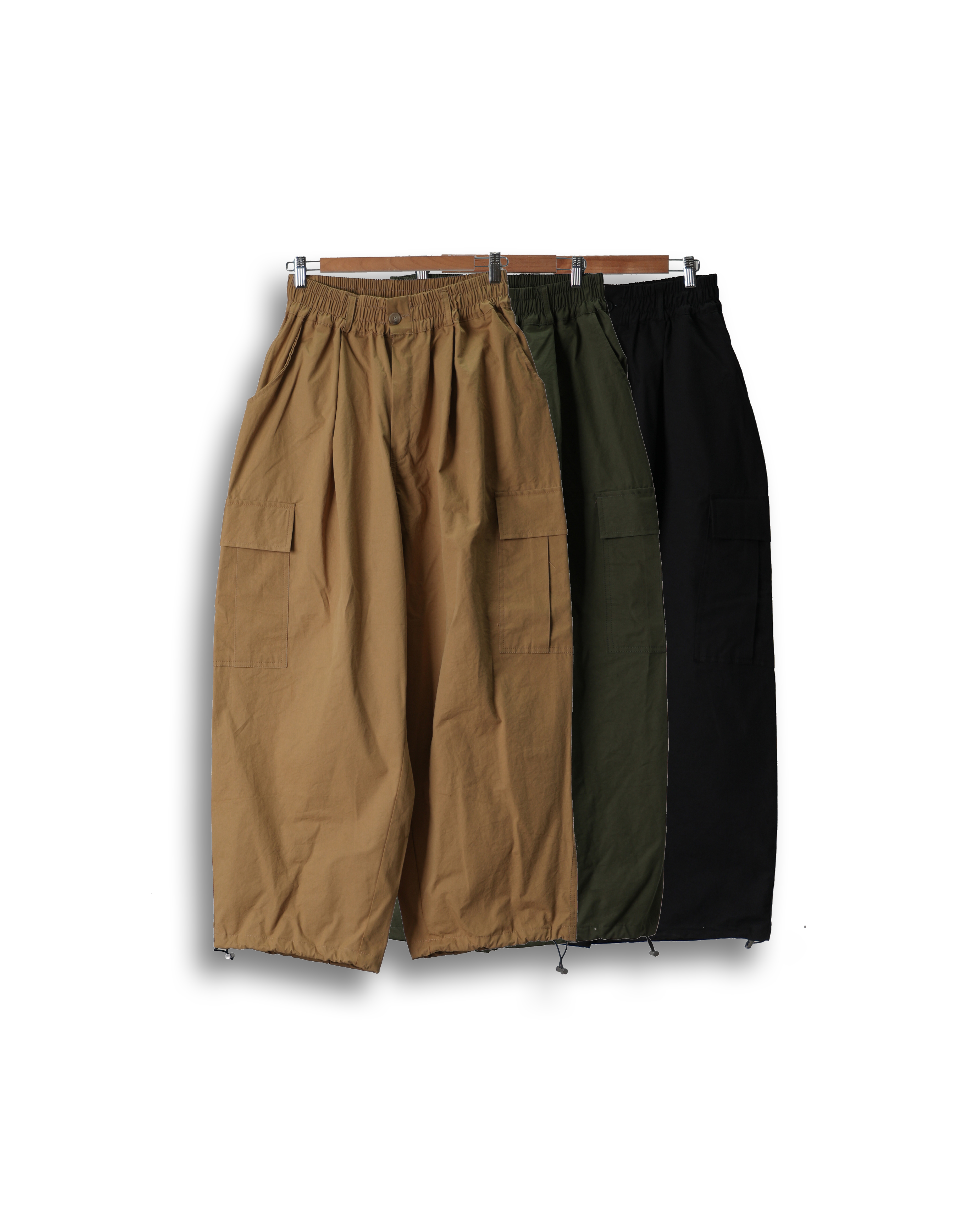 D.GREE Amekaji BDU Balloon Pants (Black/Olive/Beige)