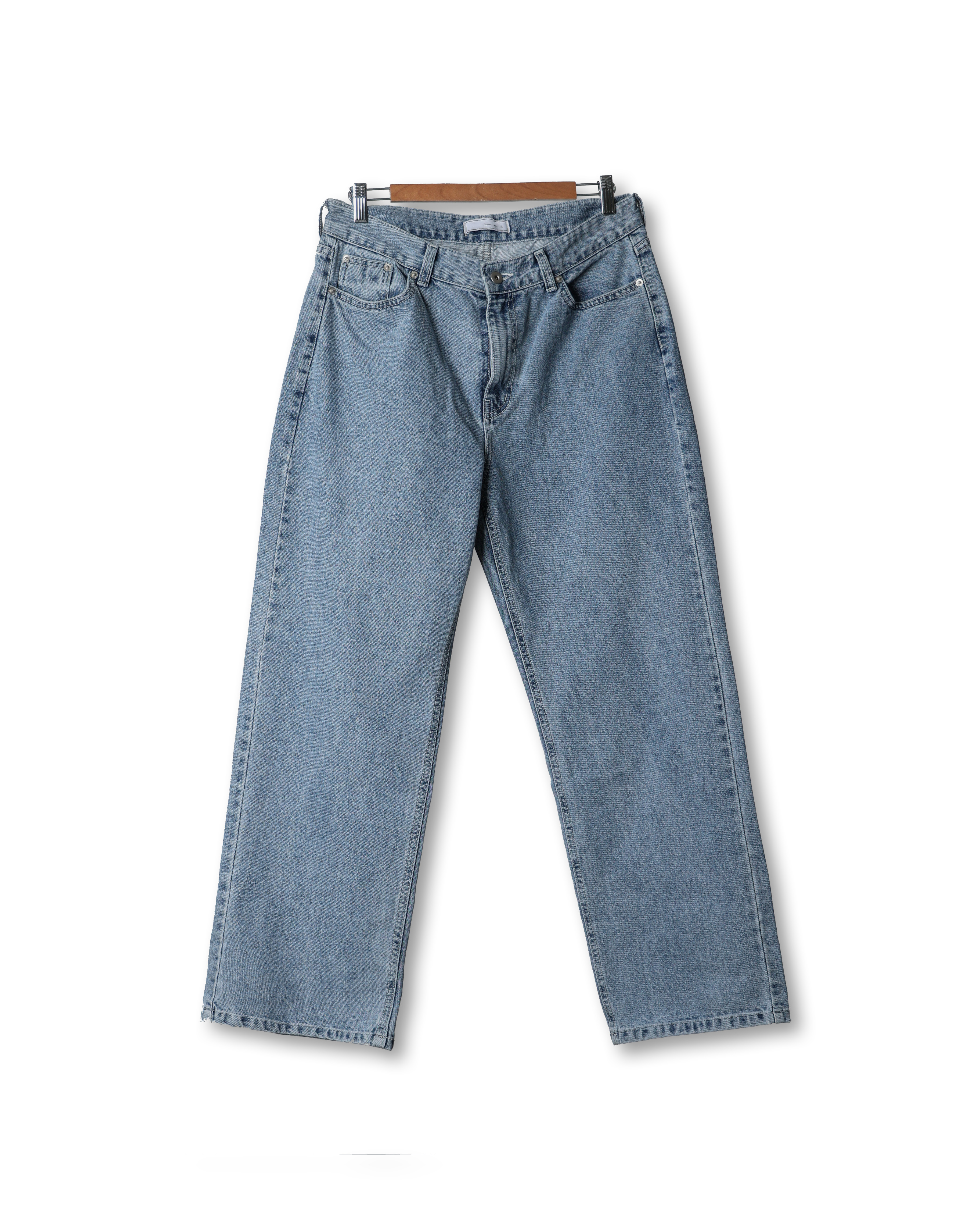 BYST 660 Washed Staright Fit Denim Pants (Light Denim)