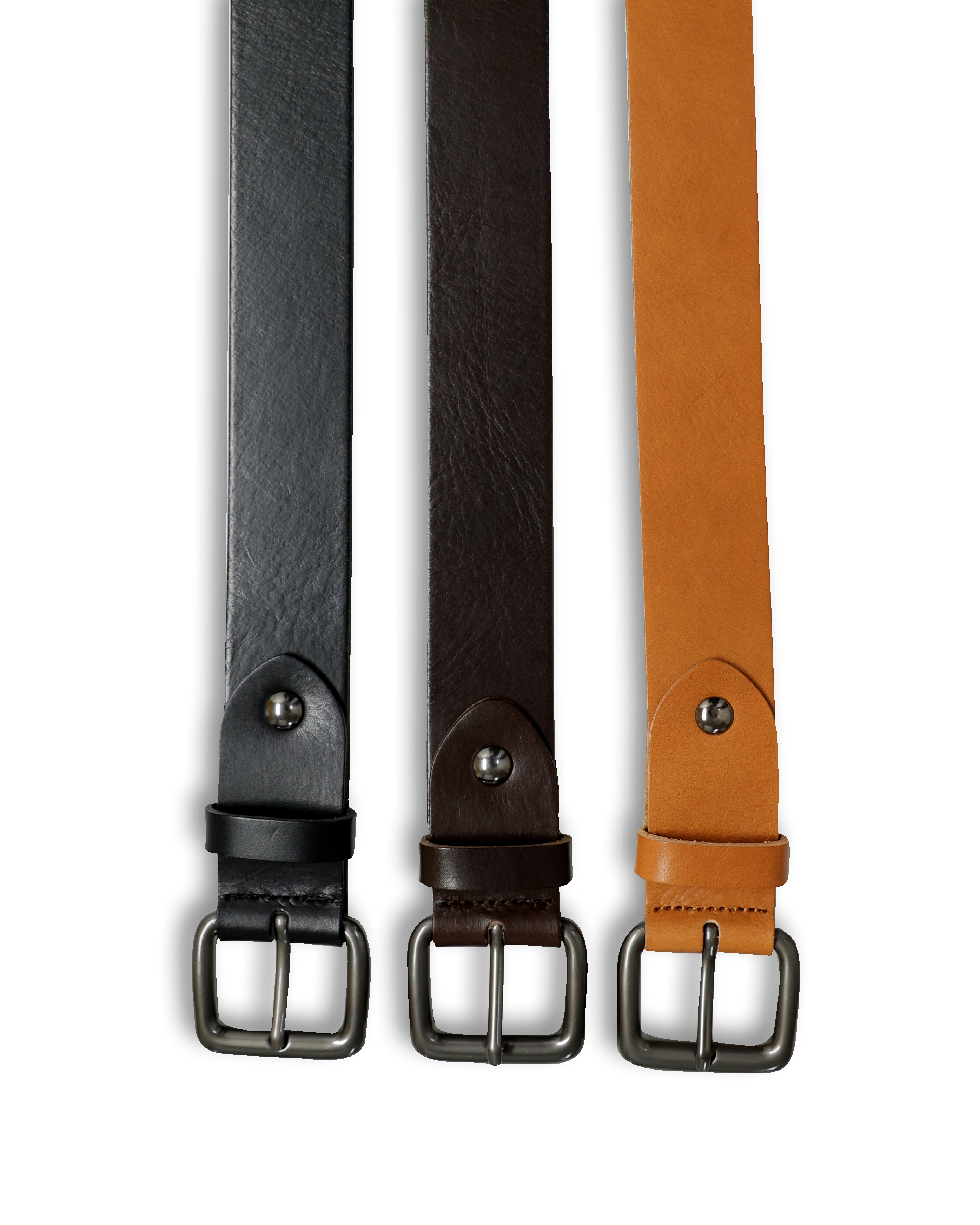 NXT Bold Work 35MM Leather Belt (Black/Brown/Camel)