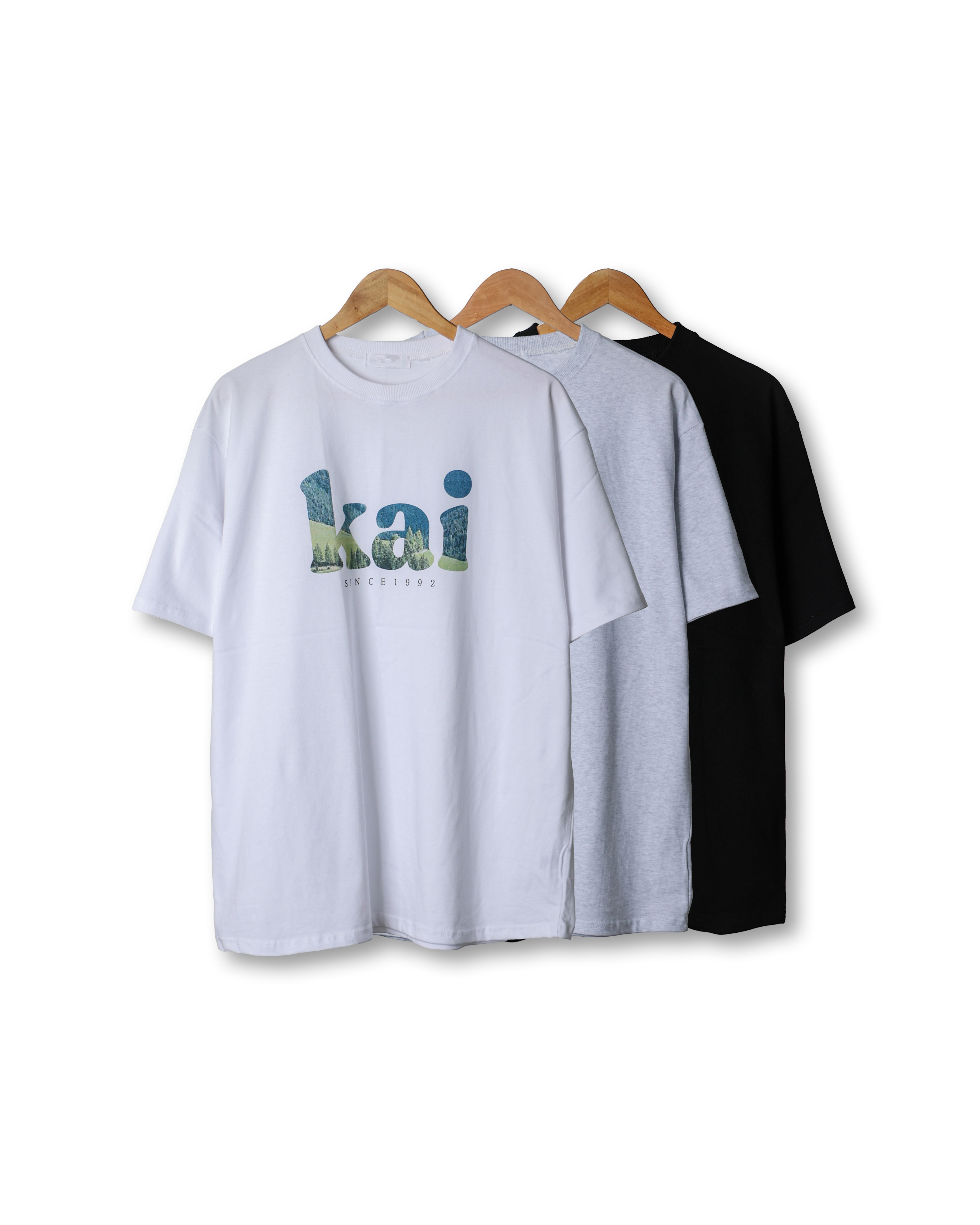 CELUB KAI DTP Forest Pic T Shirts (Black/Light Gray/White)