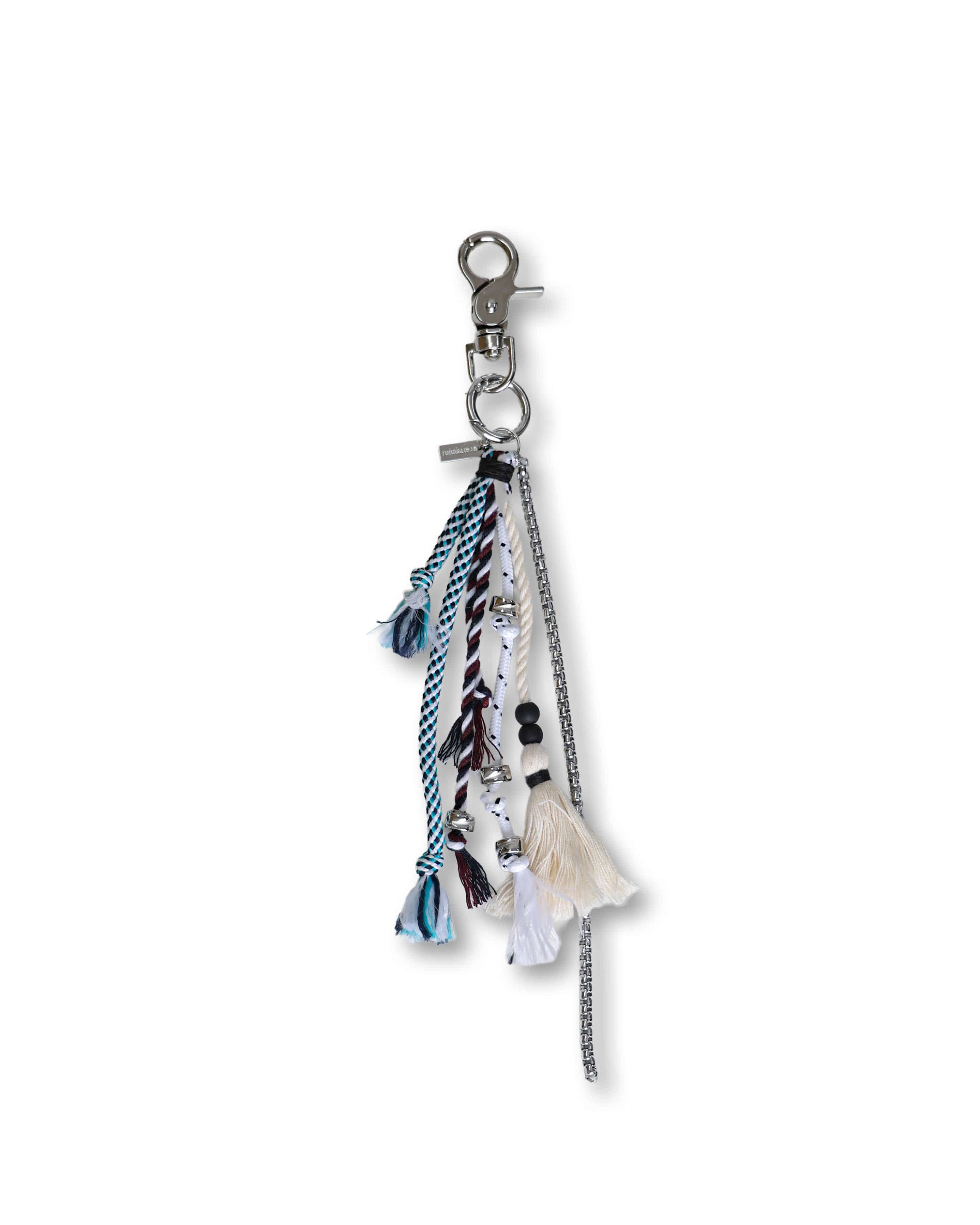 B.ATTION Rope Ethnic String Key Ring (Mint)