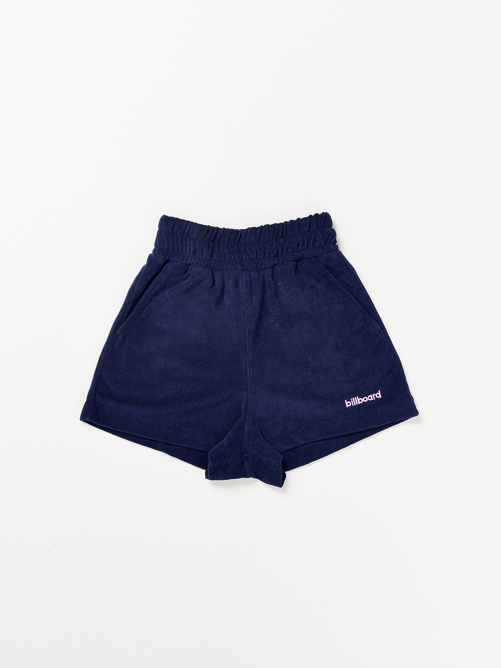 [로지 착용] Crop Terry Pants_Navy