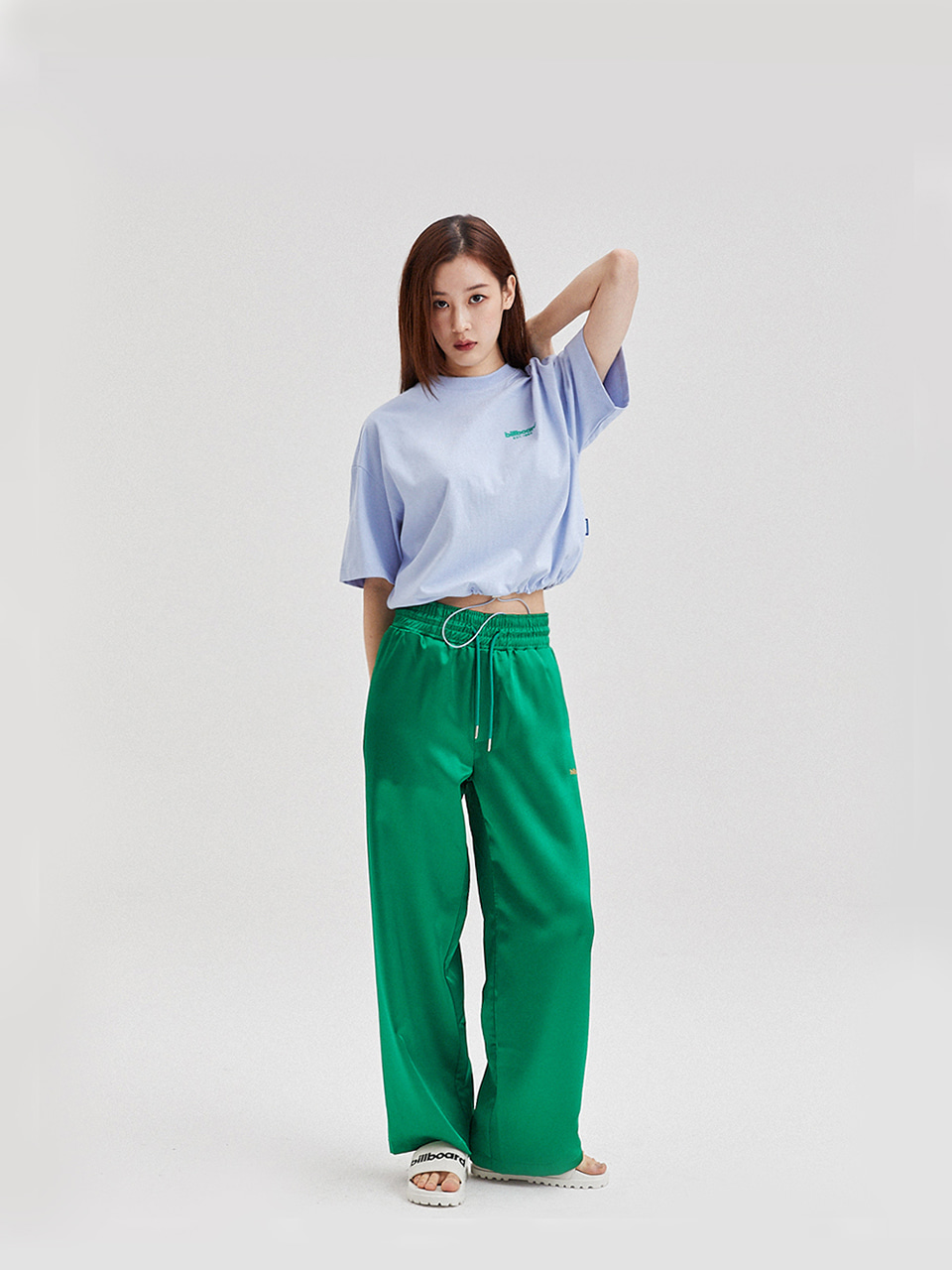 Satin Pants_Green