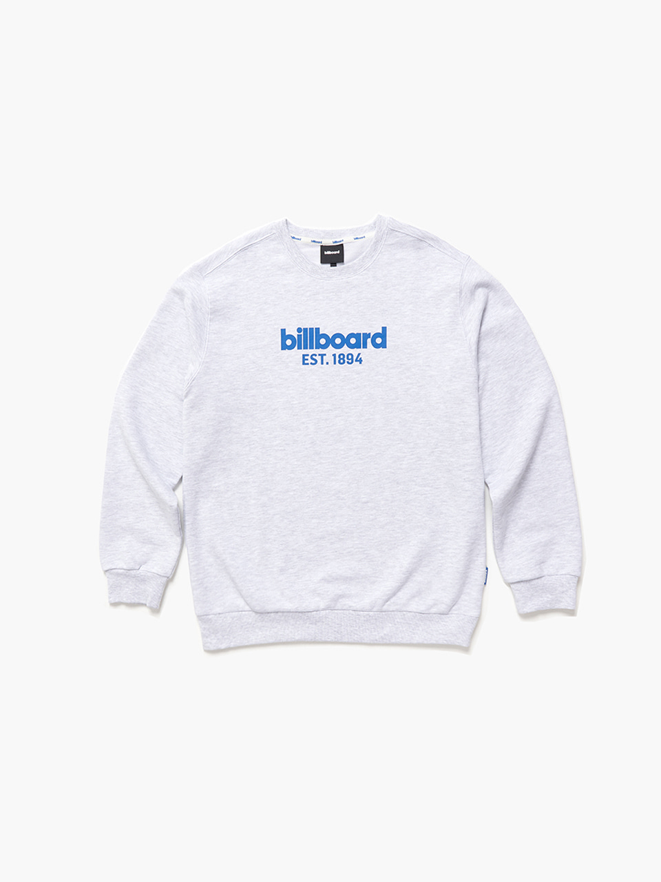 Billboard big logo sweatshirt_Light grey