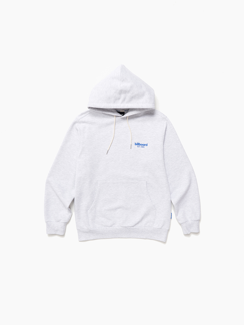 Standard logo hood T-shirt_Light grey