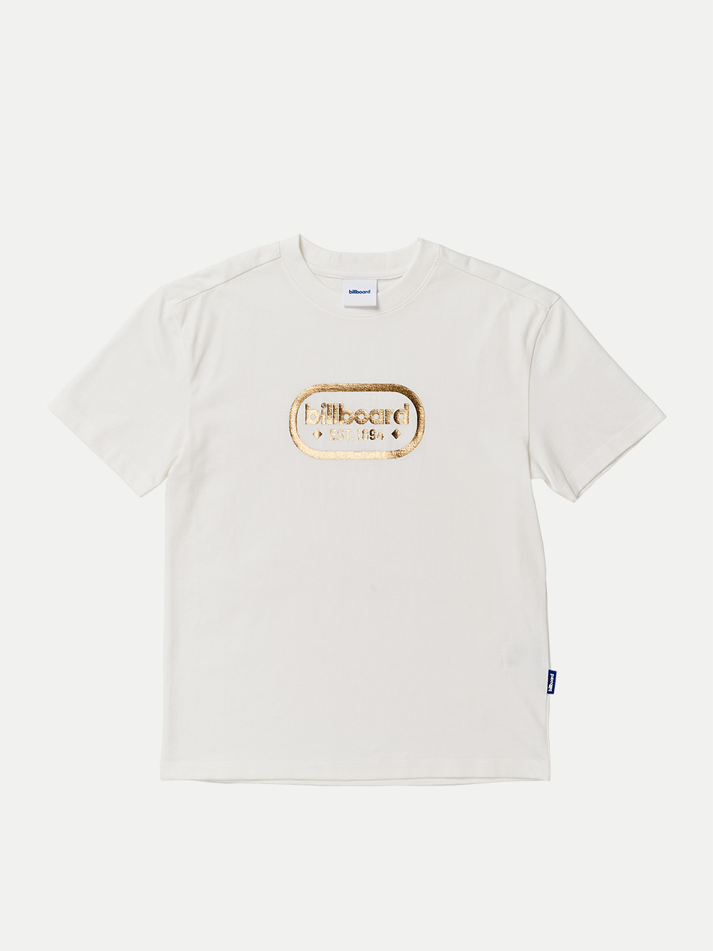 Foil Logo Half T-Shirts_White