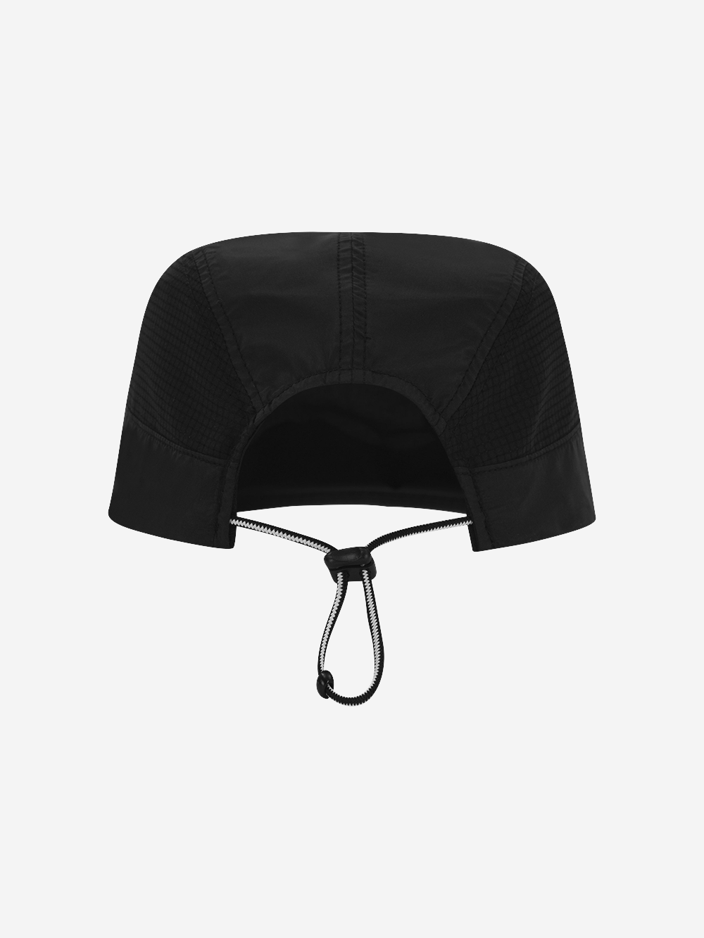 [홍텐 착용]Nylon Drawstring Campcap_Black