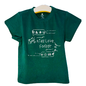 2024 숲 유치원 캠페인 티셔츠 [아동] 난 산이고 티셔츠