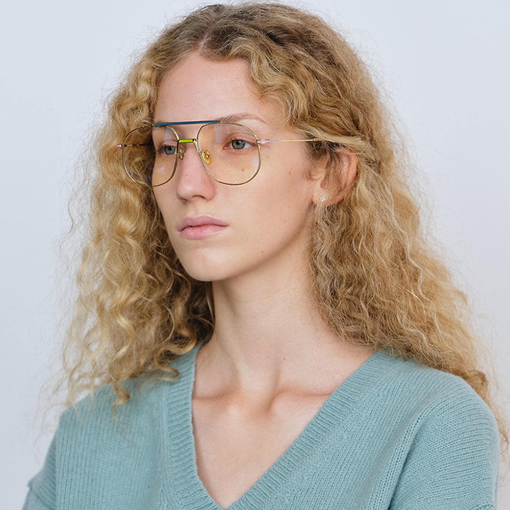 세컨아이즈-프로젝트프로덕트 AU10 C9G 티타늄 남자 여자 투브릿지 안경테