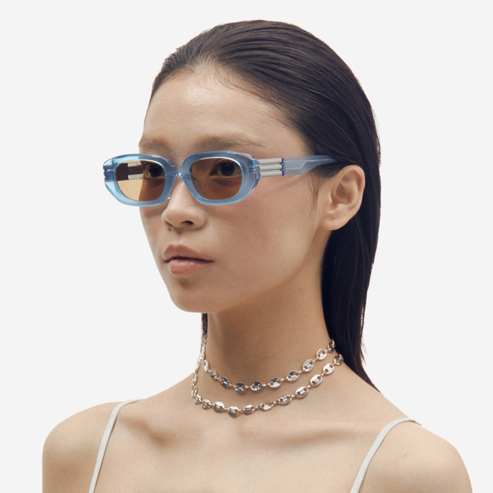 세컨아이즈-프로젝트프로덕트 CL5 C06 라이트스카이블루 여자 남자 콤비 오벌형 선글라스