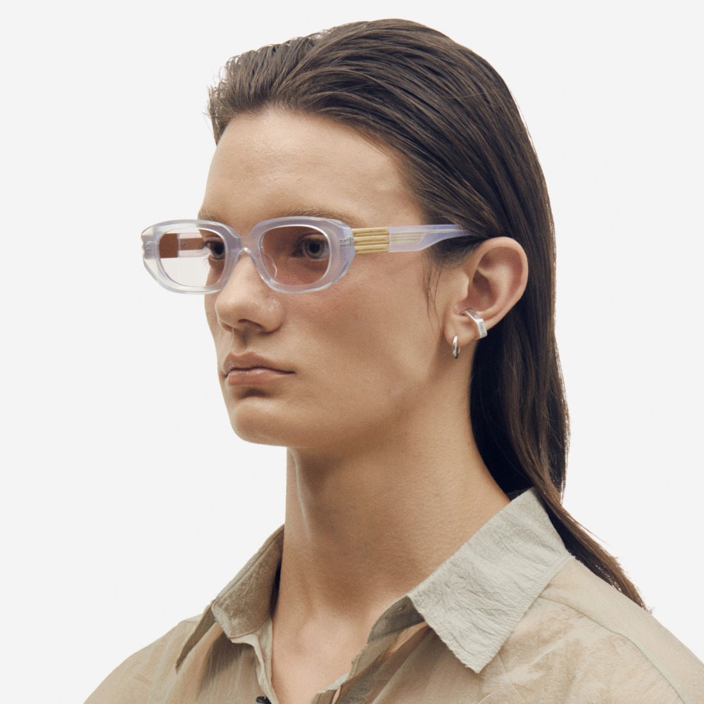 세컨아이즈-프로젝트프로덕트 CL5 C011 라이트화이트 여자 남자 콤비 오벌형 틴트 선글라스