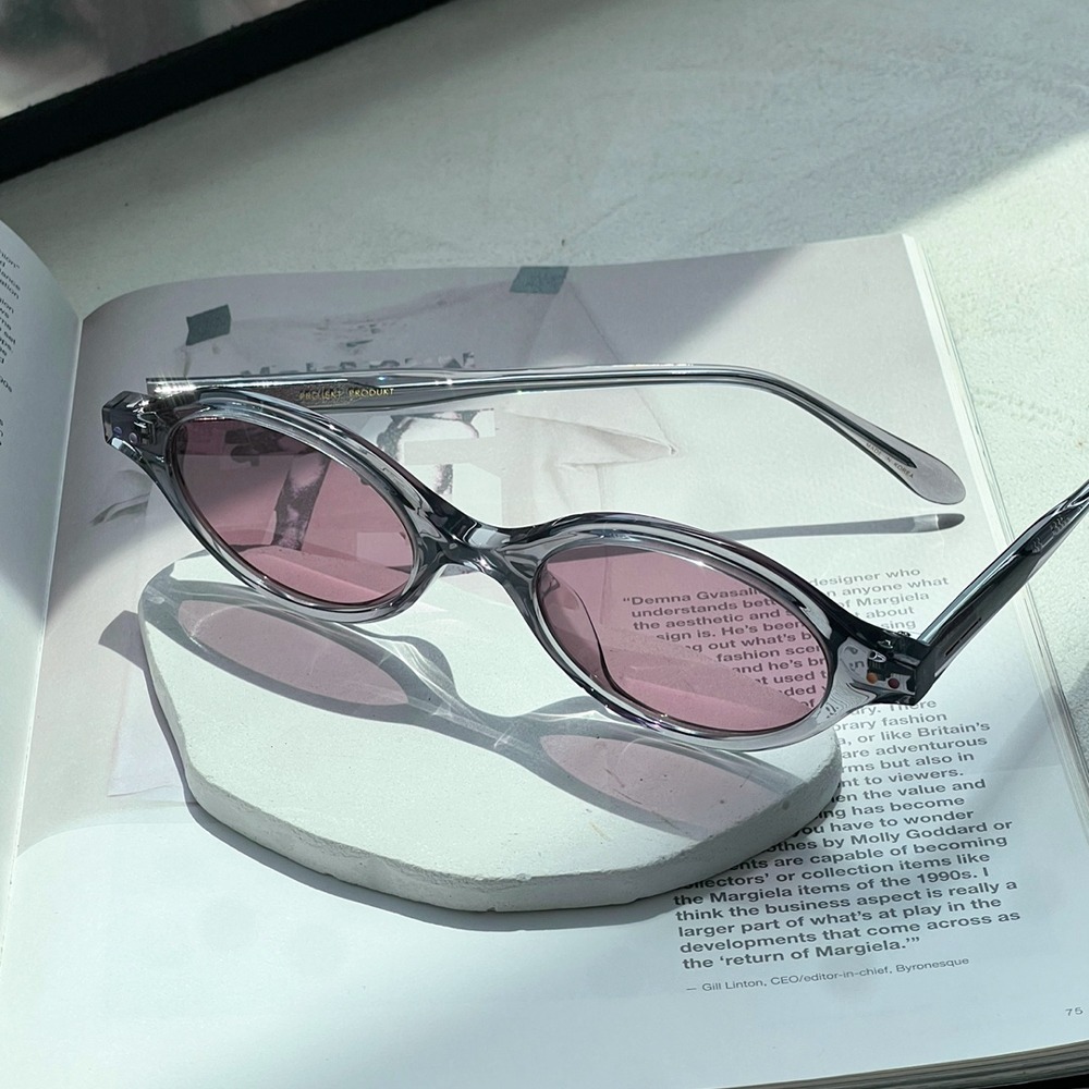세컨아이즈-프로젝트프로덕트 선글라스  CLCC4 C01 여자 남자 라운드 오벌형 뿔테 썬글라스