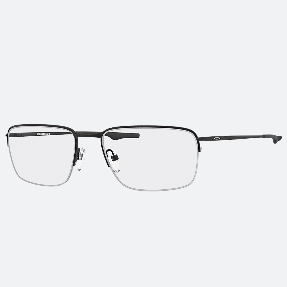 세컨아이즈-오클리 윙백 WINGBACK SQ OX5148-01 사각 티타늄 반무테 안경