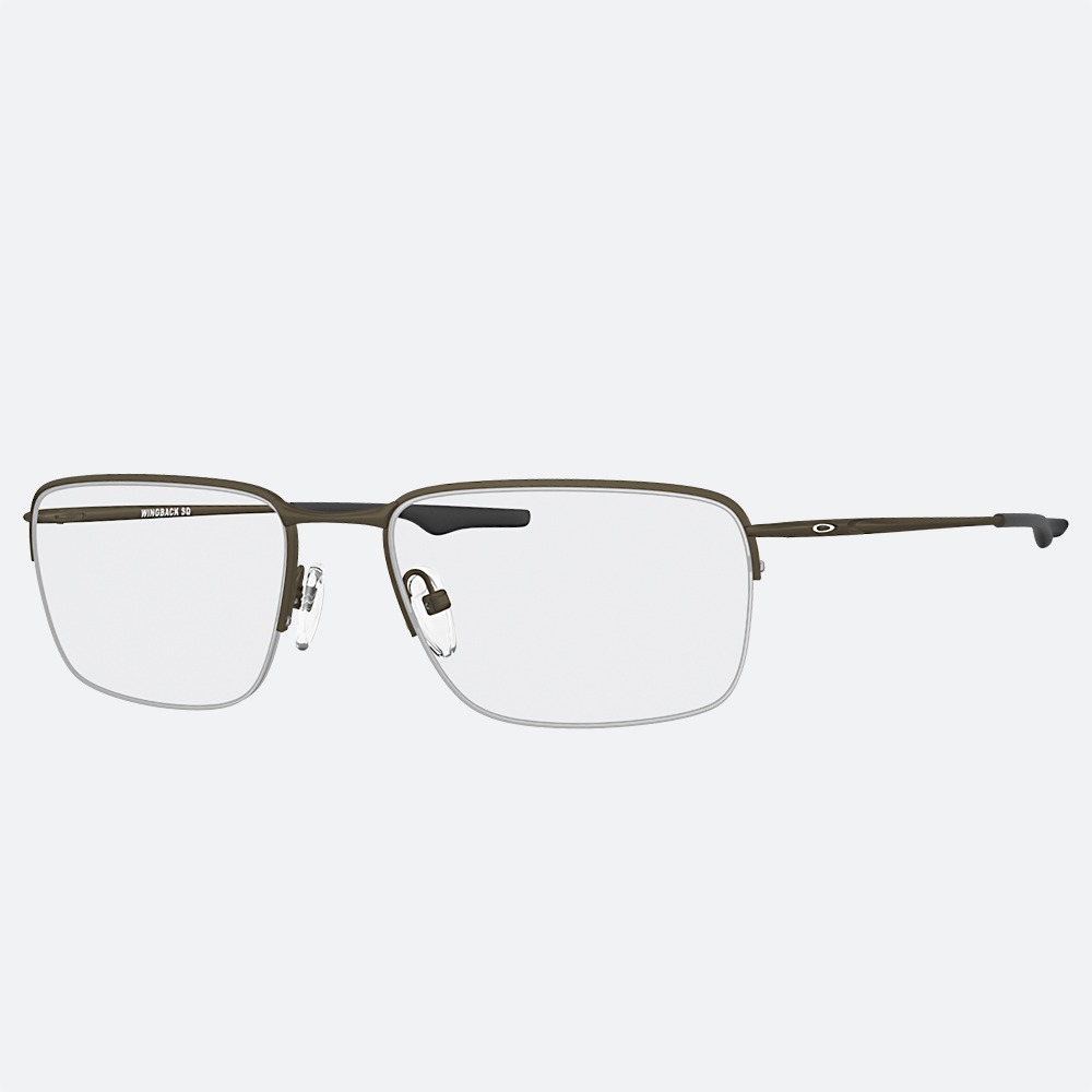 세컨아이즈-오클리 윙백 WINGBACK SQ OX5148-02 사각 티타늄 반무테 안경