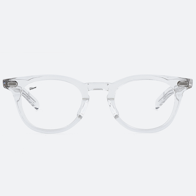 세컨아이즈-페이크미 로이 Roy CRY 투명 라운드 뿔테 안경