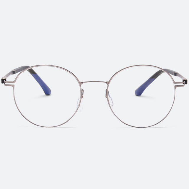 세컨아이즈-[ 세 일 ] R EYE 800 WAGNER 49 그레이 원형 가벼운 안경