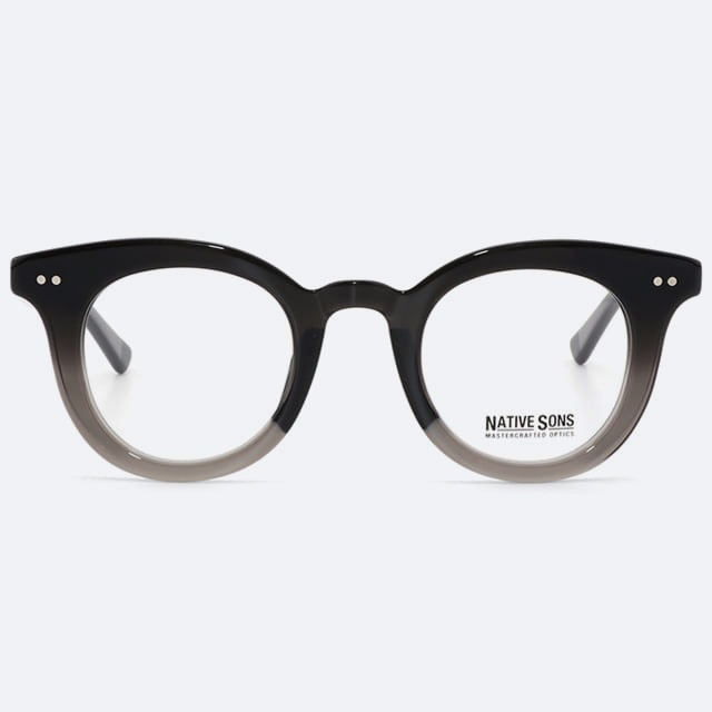 세컨아이즈-네이티브선즈 메리맥 Merimack PL-033AE 블랙 그라데이션 라운드 뿔테 안경