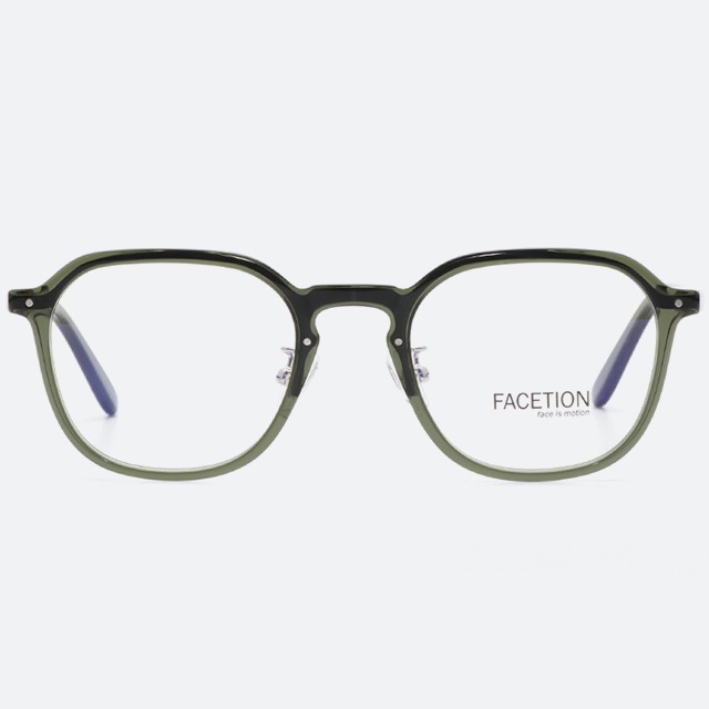 세컨아이즈-페이션 레터 LETTER C3 카키 뿔테 안경