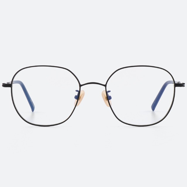 세컨아이즈-루클래식 스퀘어 Square54 C02 가벼운 티타늄 얼굴큰 남자 큰사이즈 안경