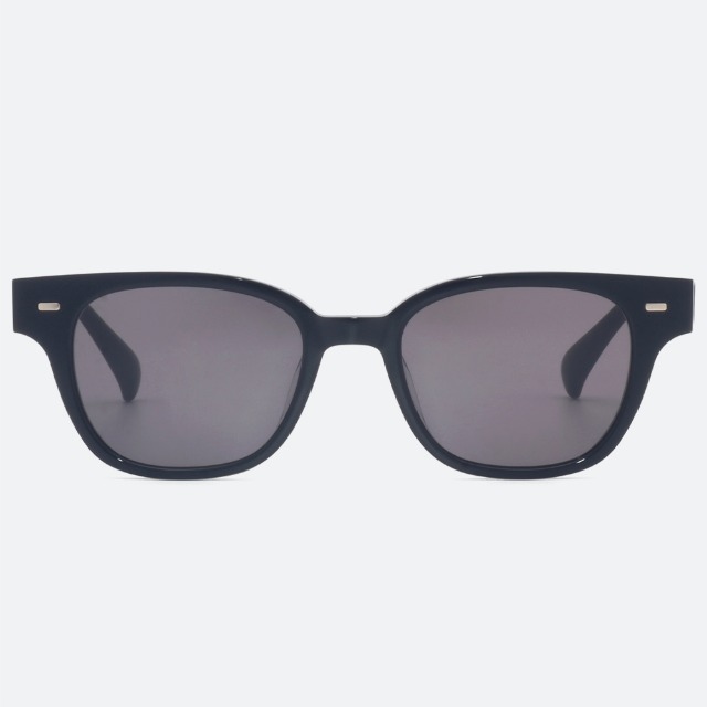 세컨아이즈-마스카 프리 에코 Free Eco S1 01B 스퀘어 블랙 남자 여자 뿔테 선글라스
