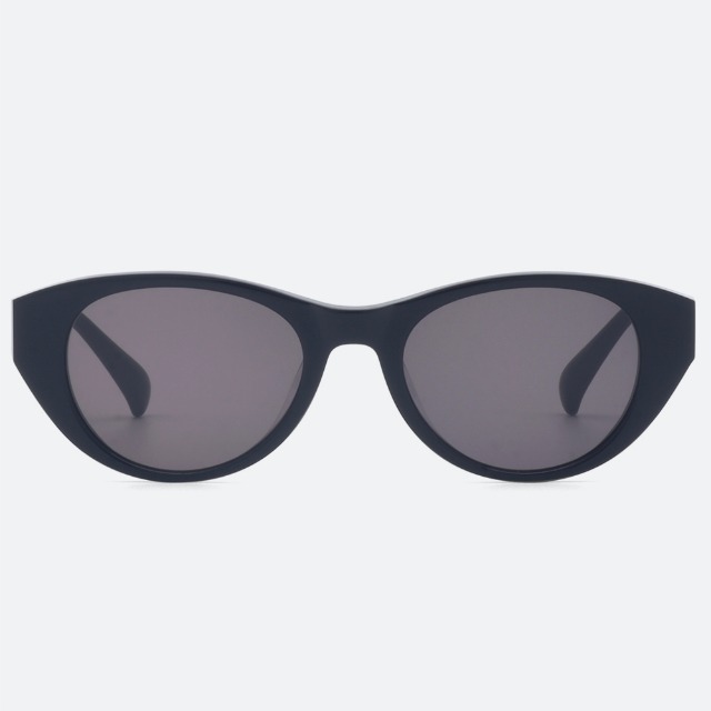 세컨아이즈-마스카 프리 에코 Free Eco S6 01B 블랙 캣츠아이 여자 오버사이즈 뿔테 선글라스