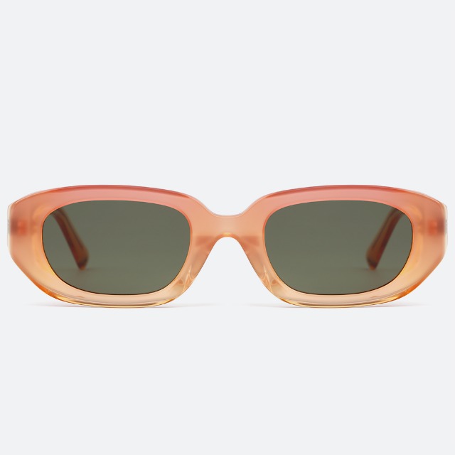세컨아이즈-프로젝트프로덕트 CL5 C010 라이트오렌지 여자 남자 콤비 오벌형 선글라스