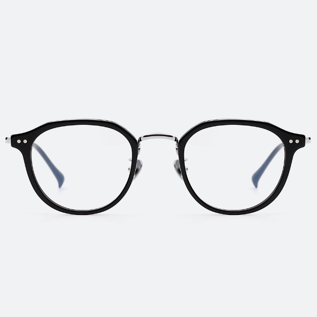 세컨아이즈-프로젝트프로덕트 안경 CL24 C1WG 남자 여자 콤비테 라운드 안경테