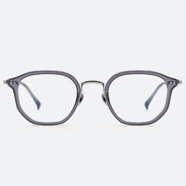 세컨아이즈-프로젝트프로덕트 안경 CL25 C01MWG 남자 여자 콤비테 폴리곤 안경테