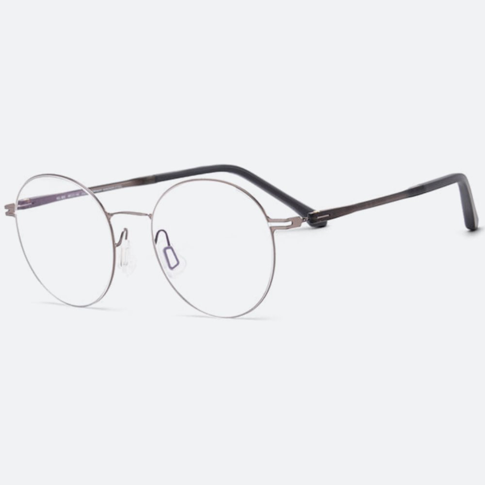 세컨아이즈-[ 세 일 ] R EYE 800 WAGNER 49 그레이 원형 가벼운 안경