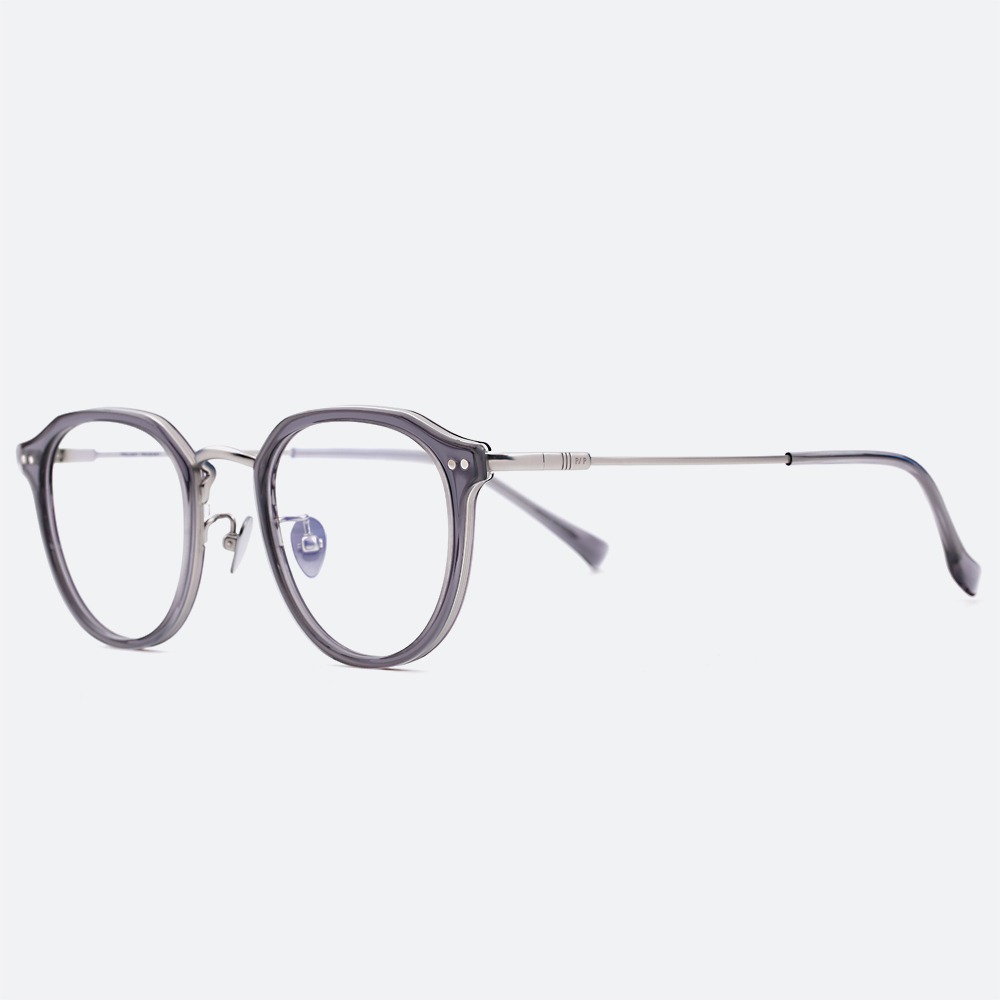 세컨아이즈-프로젝트프로덕트 안경 CL24 C01MWG 남자 여자 콤비테 라운드 안경테