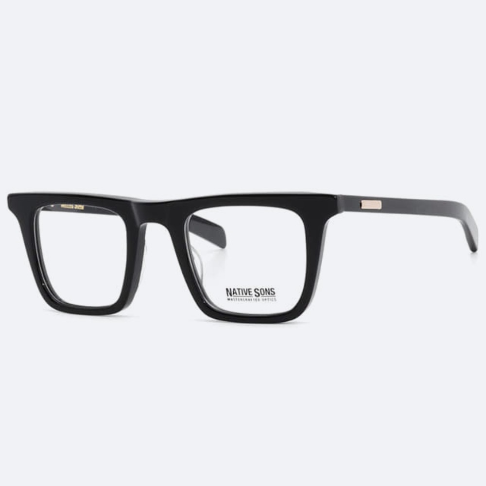 세컨아이즈-네이티브선즈 빈센트 Vincent PL-027E 블랙 사각 뿔테 안경