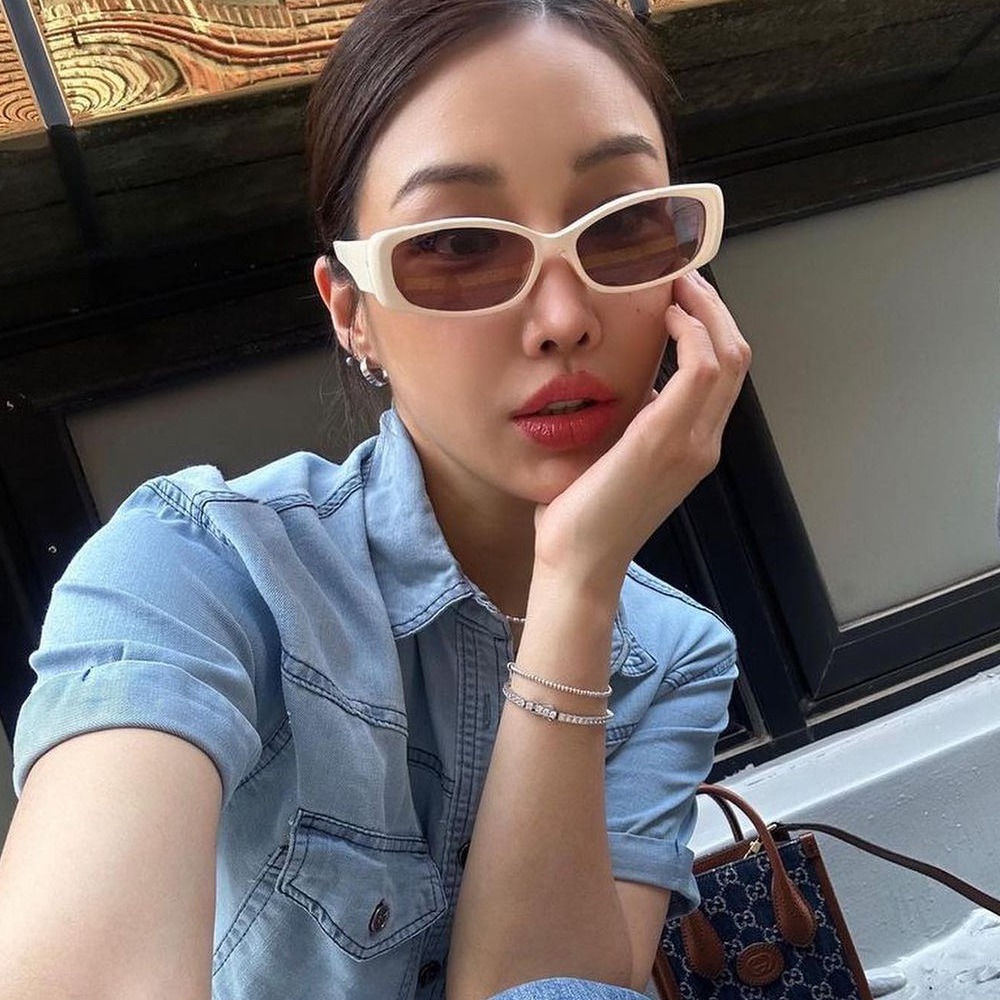 세컨아이즈-마르카토 제시 Jessie C002 스퀘어 여자 오벌 선글라스