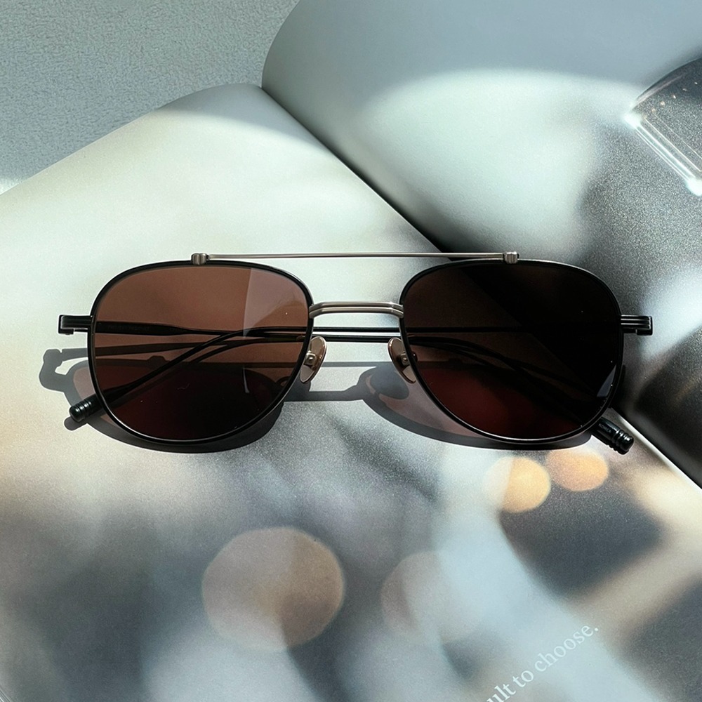 세컨아이즈-프로젝트프로덕트 선글라스 CLCC3 C1MPG 여자 남자 투브릿지 티타늄 보잉 썬글라스