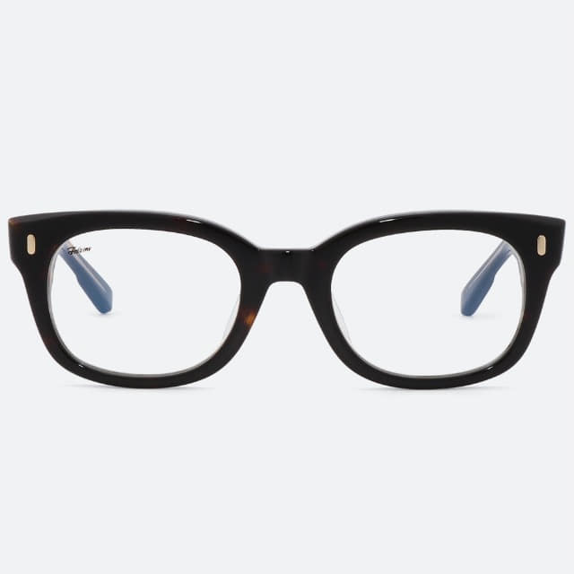세컨아이즈-페이크미 인스턴트 instant LOF 호피 사각 뿔테 안경