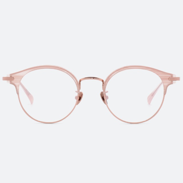 세컨아이즈-프로젝트프로덕트 SC24 C05PG 핑크 로즈골드 하금테 여자 안경