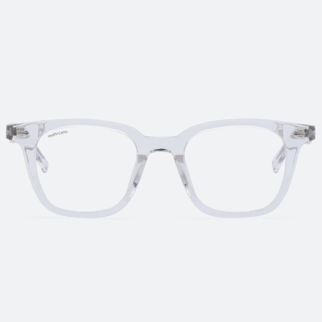 세컨아이즈-마르카토 테디 teddy 005 투명 사각 뿔테 안경