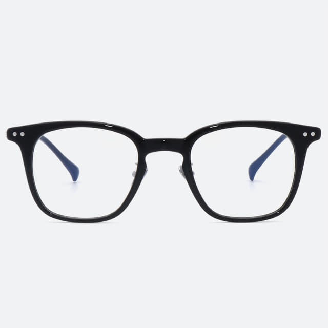 세컨아이즈-프로젝트프로덕트 FS15 C1 블랙 사각 여자 남자 콤비 안경테