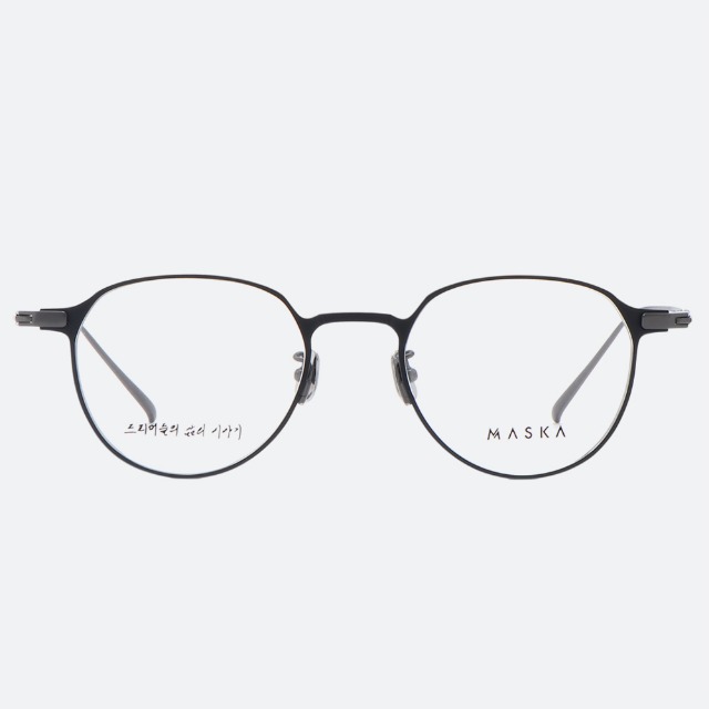 세컨아이즈-마스카 프리 노아 Free NOAH 10B 건메탈 베타티타늄 다각 가벼운 안경