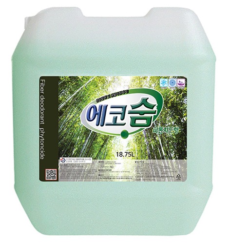 섬유탈취제 에코숨 18.75L_피톤치드향