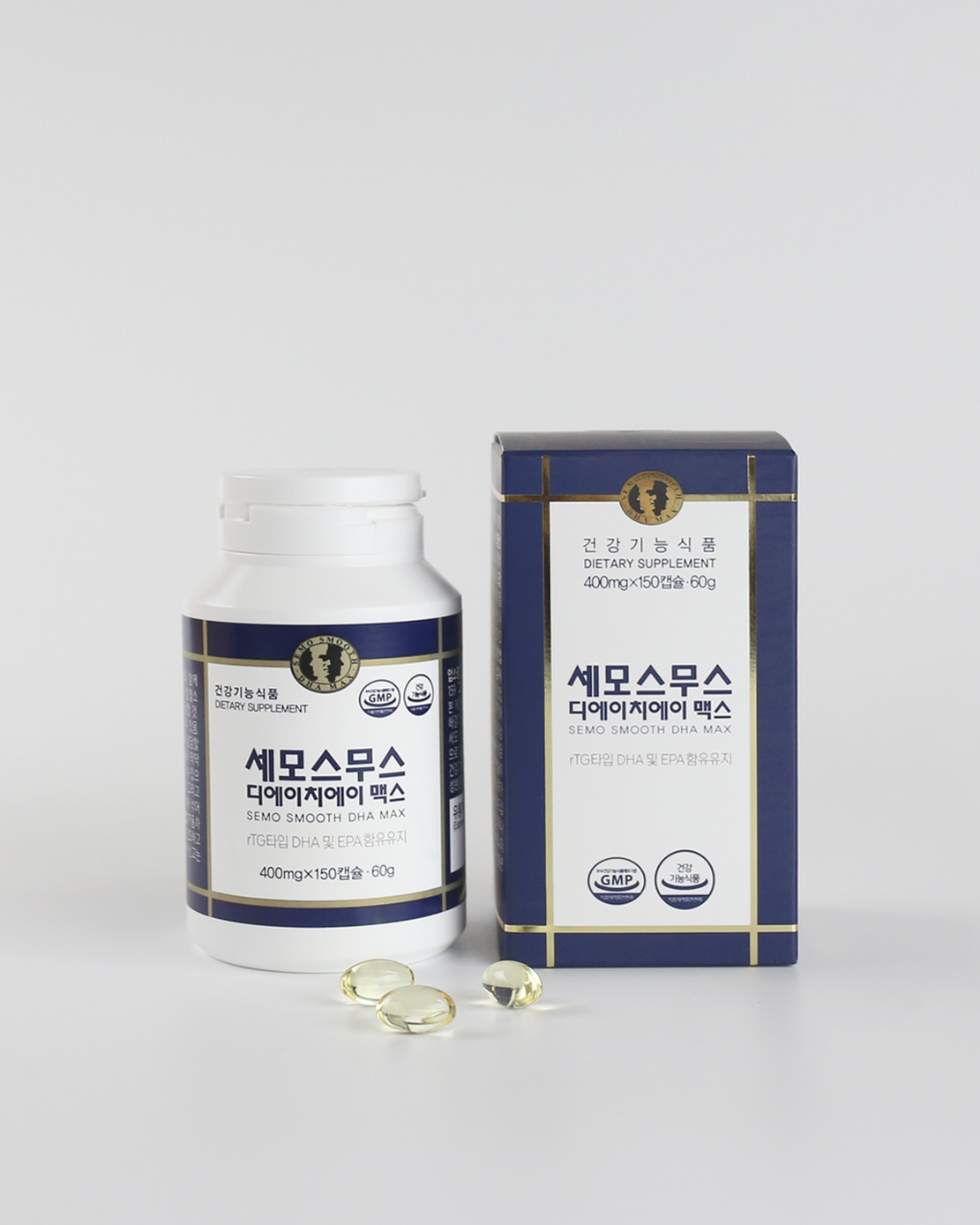 시즌글라스 I 세모 스무스 DHA MAX (400mg×150C)