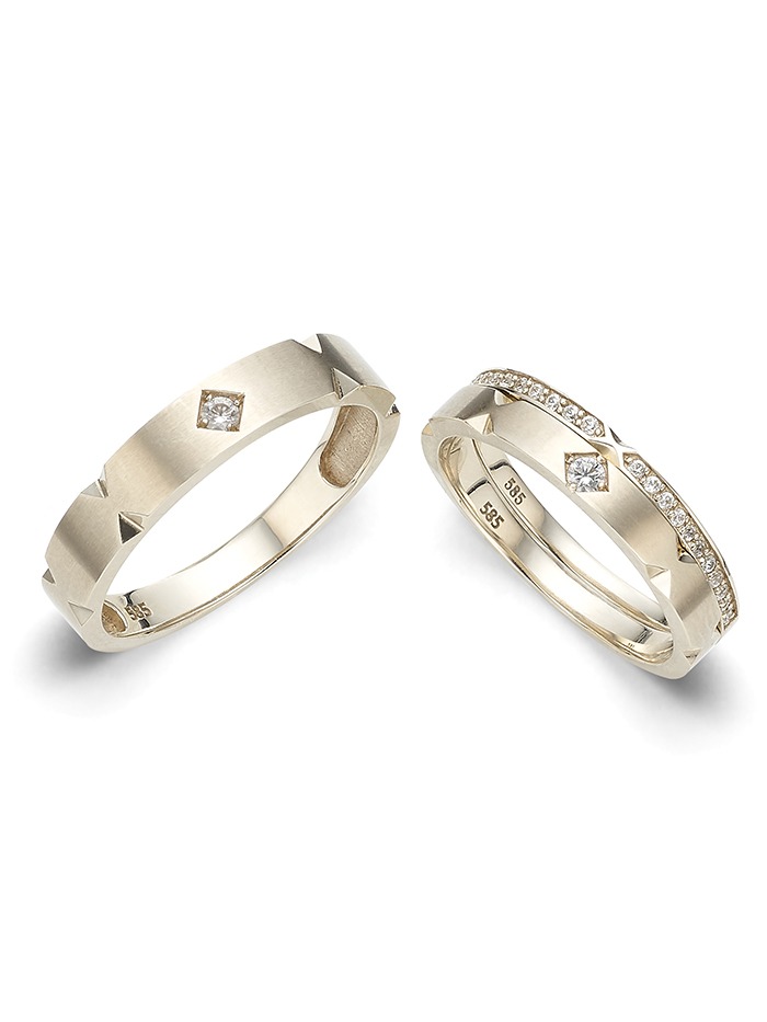 14K 18K Couple Ring - feliz [펠리스 커플링]