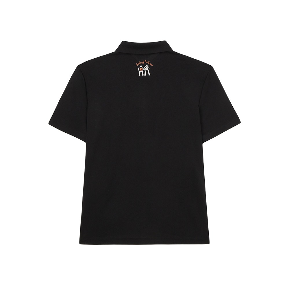 롤롤 PK 카라티셔츠 블랙 RollRoll PK Collar T-shirt Black