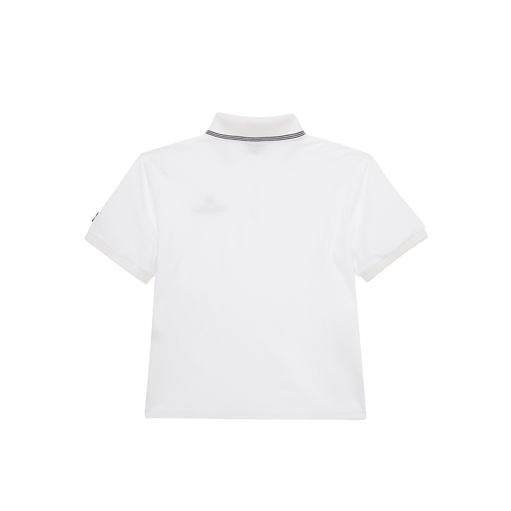 롤롤 데일리 PK티 여성용 화이트 Daily PK T-shirt for Women White