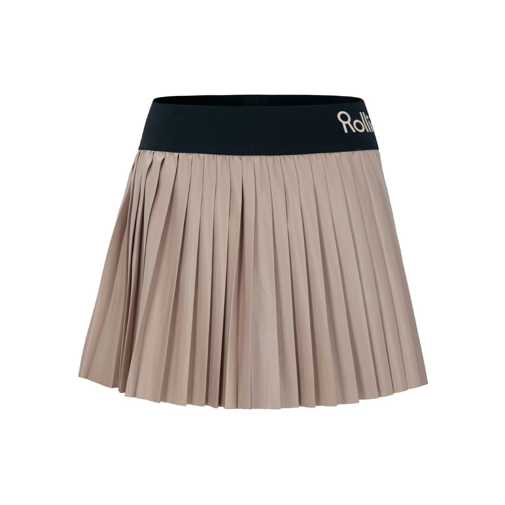 네이쳐 레더스커트 핑크 Nature Leather Skirt Pink